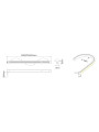 Гнучкий неон COLORS 24V IP67 9.6W 690Lm 4000K 5м (NMT1312-PRO-NW) , 100028349