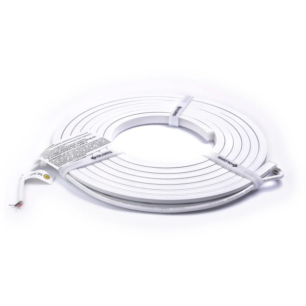 Гнучкий неон COLORS 24V IP67 9.6W 690Lm 4000K 5м (NMT1312-PRO-NW) , 100028349