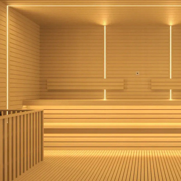 Термостійкий гнучкий неон COLORS Sauna 24V IP67 5W 100Lm 2700K 5м (ANS0612-SW) , 100028341