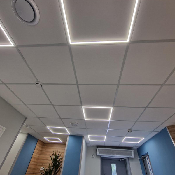 Универсальная панель (рамка) Biom ART 220V 50W 6500K 5000LmLm IP20 Матовый (Frosted) (ART-50-6), 100023424