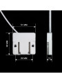 Накладной светильник Biom BY 220V 24W 5000K 2160Lm IP33 Матовый (Frosted) (BYR-01-24-5), 100022143