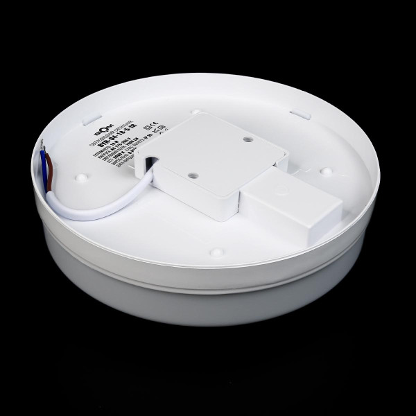 Накладной светильник Biom BY 220V 18W 5000K 1600Lm IP33 Матовый (Frosted) (BYR-04-18-5-IR), 100023417
