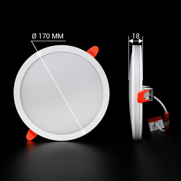 Светильник светодиодный Biom CB 230V 24W 5000К IP20 (CB-R24W-5), 100023864