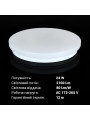 Накладной светильник Biom DECOLIGHT 220V 24W 5000K 2160Lm IP20 Матовый (Frosted) (DL-R102-24-5), 100023291