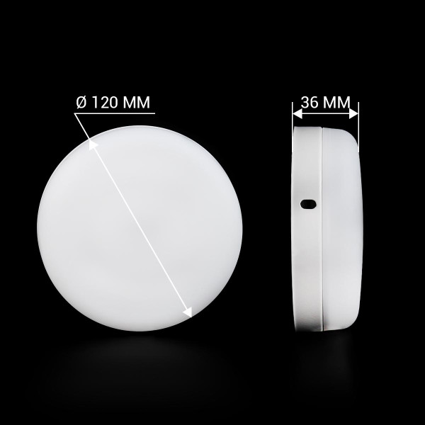 Светильник светодиодный Biom HB 230V 18W 5000К IP20 (HB-R18W-5), 100023851