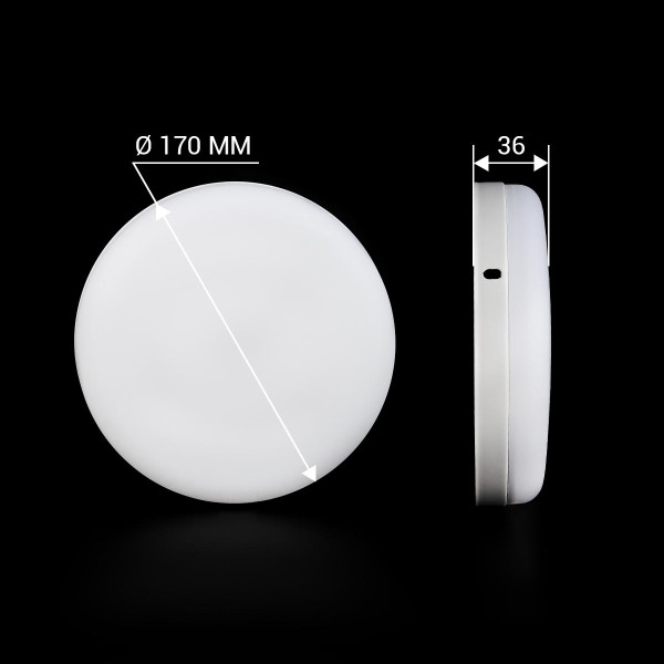 Светильник светодиодный Biom HB 230V 24W 5000К IP20 (HB-R24W-5), 100023852