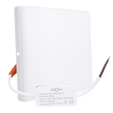 Светильник светодиодный Biom HB 230V 24W 5000К IP20 (HB-S24W-5)