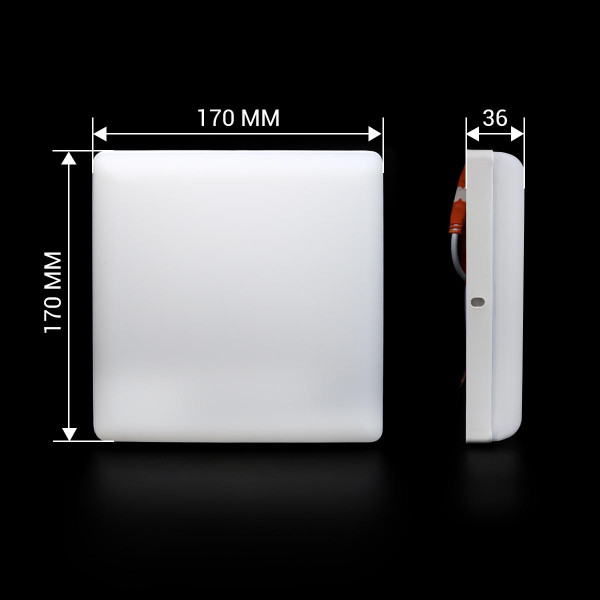 Светильник светодиодный Biom HB 230V 24W 5000К IP20 (HB-S24W-5), 100023855