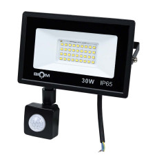 Светодиодный прожектор BIOM S6 230V 30W 6200К IP65 Sensor (S6-SMD-30-Slim+Sens 6200K)