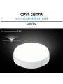 Накладной светильник Biom MPL 220V 12W 6000K 1080Lm IP65 Матовый (Frosted) (MPL-R12-6), 100017813