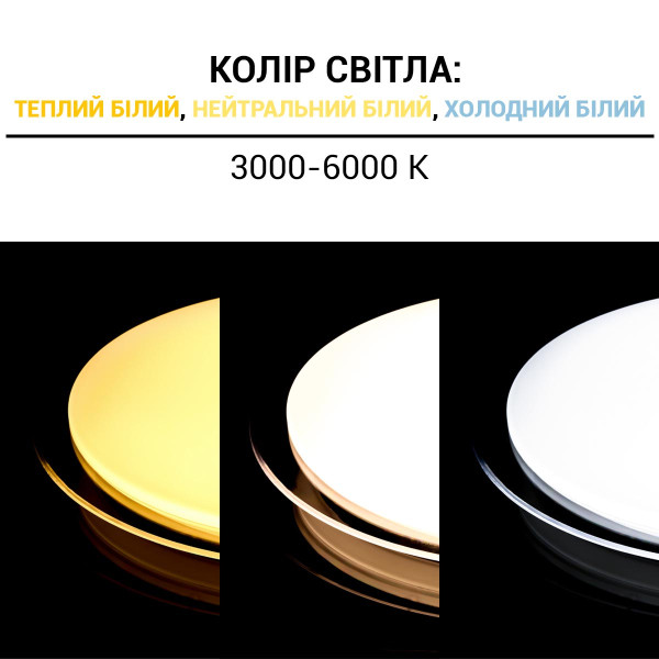 Накладной светильник Biom SMART 220V 80W 3000-6000K 6400Lm IP20 Матовый (Frosted) (SML-R06-80/2), 100018717