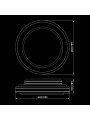 Светильник светодиодный Biom SMART 230V 50W 3000-6000K IP20 с д/у (SML-R22-50/2), 100020918
