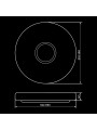 Накладной светильник Biom SMART RGB 220V 70W RGB + 3000-6000K 5600Lm IP20 Звёздное небо (SML-R26-70-M-RGB), 100021025