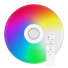 Накладной светильник Biom SMART RGB 220V 80W RGB + 3000-6000K 6400Lm IP20 Звёздное небо (SML-R29-80-M-FRGB)