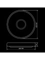 Накладной светильник Biom SMART RGB 220V 80W RGB + 3000-6000K 6400Lm IP20 Звёздное небо (SML-R29-80-M-FRGB), 100021028