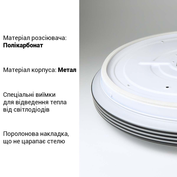 Накладной светильник Biom SMART 220V 50W 3000-6000K 3800Lm IP20 Матовый (Frosted) (SML-R40-50/2), 100022926