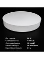 Накладной светильник Biom SMART 220V 80W 3000-6000K 6400Lm IP20 Матовый (Frosted) (SML-R43-80/2), 100023847