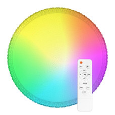 Потолочный светильник Biom SMART 230V 55W RGB+3000-6000K IP20 с д/у (SML-R45-55-RGB)