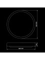 Потолочный светильник Biom SMART 230V 55W RGB+3000-6000K IP20 с д/у (SML-R45-55-RGB), 100023954