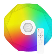 Потолочный светильник Biom SMART 230V 70W RGB+3000-6000K IP20 с д/у музыкальный BT APP (SML-R46-70-M-RGB)