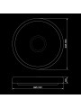 Потолочный светильник Biom SMART 230V 55W RGB+3000-6000K IP20 с д/у музыкальный BT APP (SML-R47-55-M-RGB), 100023959