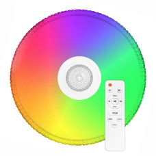 Потолочный светильник Biom SMART 230V 70W RGB+3000-6000K IP20 с д/у музыкальный BT APP (SML-R47-70-M-RGB)