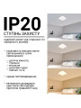 Накладной светильник Biom SMART 220V 90W 3000-6000K 7200Lm IP20 Звёздное небо (SML-S01-90/2), 100020585