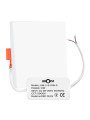 Встраиваемый светильник Biom UNI-2 220V 12W 5000K 1200Lm IP20 Матовый (Frosted) (UNI-2-S12W-5), 100022818