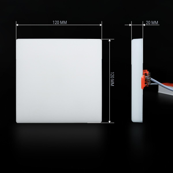 Встраиваемый светильник Biom UNI-2 220V 18W 5000K 1800Lm IP20 Матовый (Frosted) (UNI-2-S18W-5), 100022819