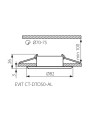 Точечный светильник KANLUX Gwen CT-DTO50-B (18531), 100012990