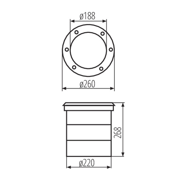 Уличный светильник KANLUX TURRO LED 3X15W-NW (18983), 100024951