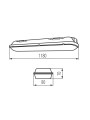 Світильник герметичний KANLUX MAH-LED N 40W-NW/PC (22604) , 100024570