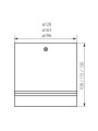 Точечный светильник KANLUX Omeris N LED 35W-NW-W (23363), 100012873