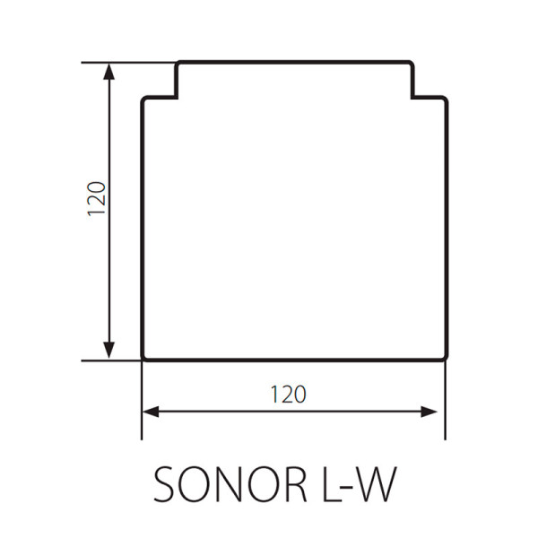 Точечный светильник KANLUX Sonor L-W (24361), 100012811