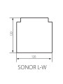 Точечный светильник KANLUX Sonor L-W (24361), 100012811