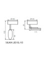 Спот KANLUX Silma LED EL-1O (24440), 100012733