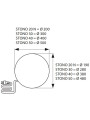 Декоративный уличный светильник KANLUX Stono 30 OGRODOWA (24651), 100013404