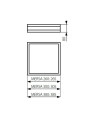 Потолочный светильник KANLUX Mersa 300-W/M (25675), 100013338