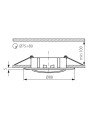 Точечный светильник KANLUX Luto CTX-DT02B-C/M (2593), 100012904