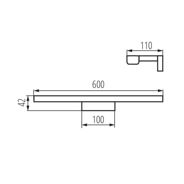 Подсветка KANLUX ASTEN IP44 12W-NW-W (26687), 100024861