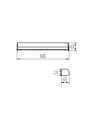 Светодиодный светильник KANLUX ROLSO LED IP44 15W-NW (26700), 100024573