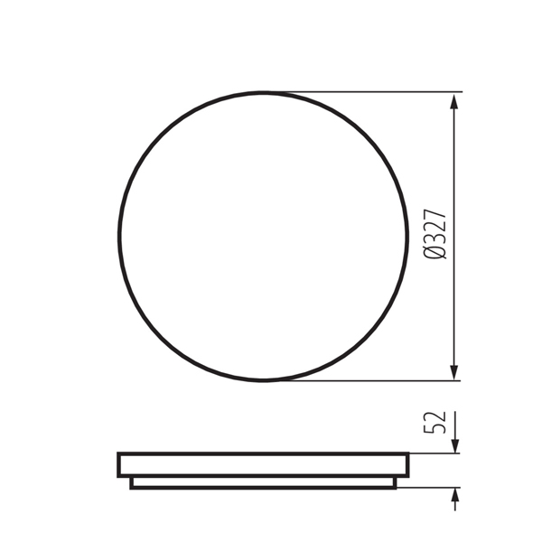 Светодиодный светильник KANLUX VARSO HI 36W-NW-O-SE (26985), 100024765