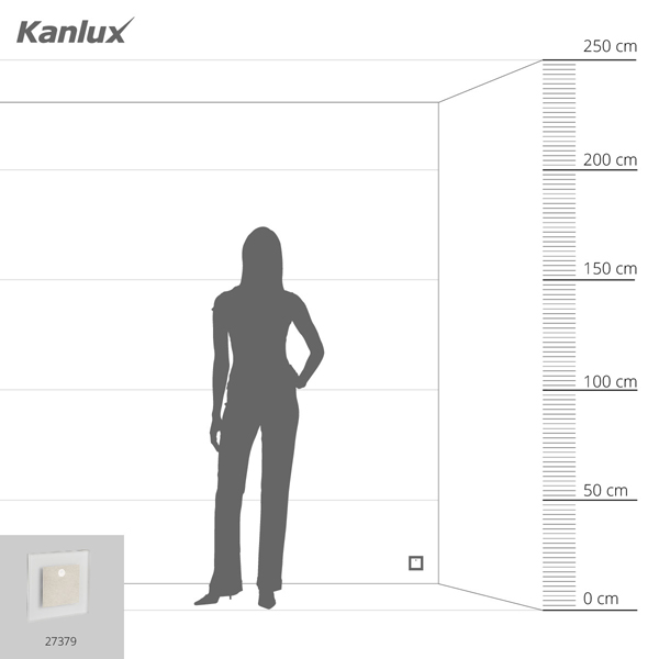 Светодиодный лестничный светильник KANLUX APUS LED PIR NW (27379), 100024709