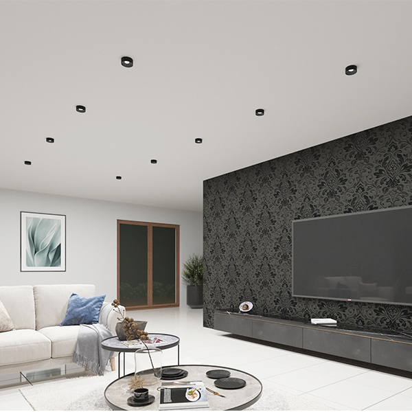 Точечный светильник KANLUX MINI RITI GU10 B/B (27578), 100024748