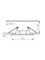 Точечный светильник KANLUX Vidi CTC-5514-W (2790), 100012757
