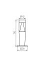 Уличный светильник KANLUX INVO TR 77-O-GR (29176), 100024628