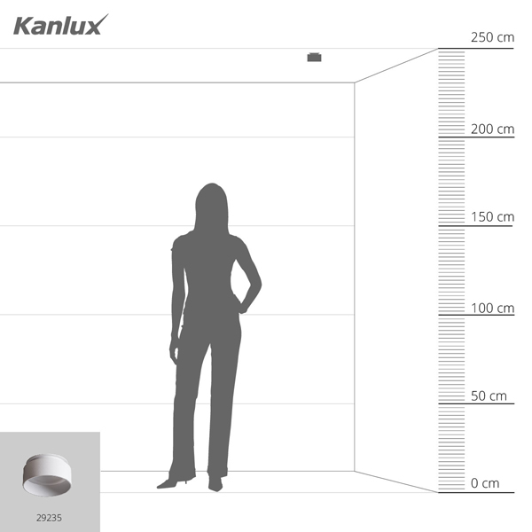 Точечный светильник KANLUX GOVIK DSO-W (29235), 100024710