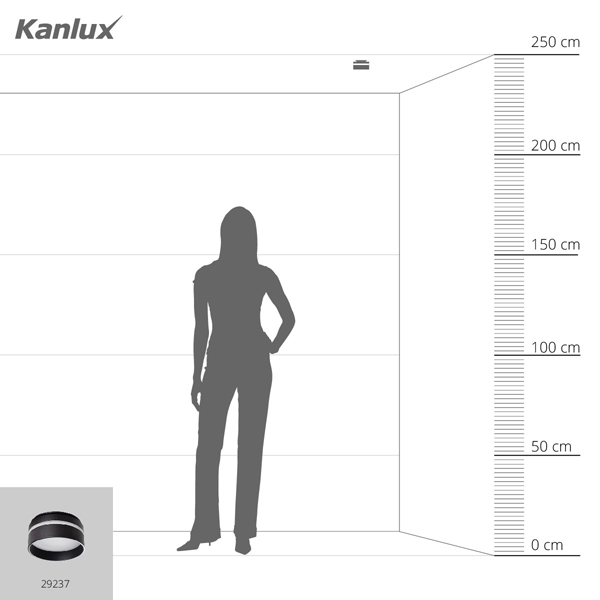 Точечный светильник KANLUX GOVIK-ST DSO-B (29237), 100024714