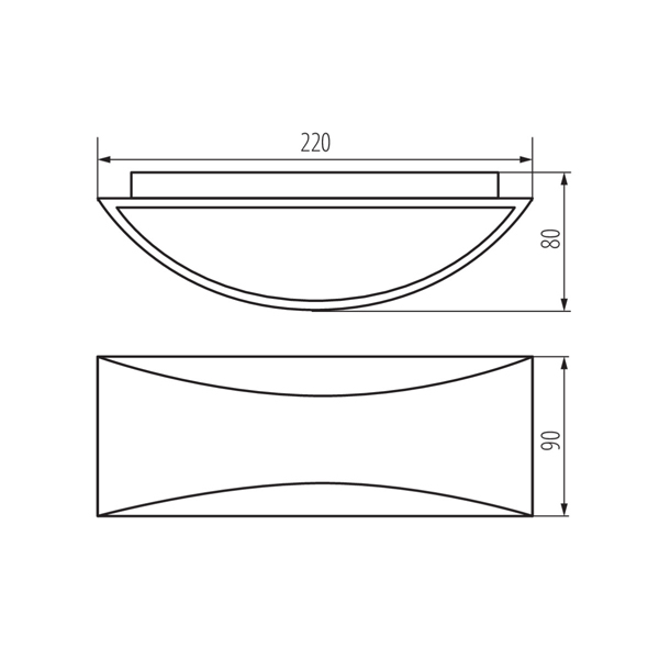 Уличный светильник KANLUX BISO LED EL 8W-W (29261), 100024686