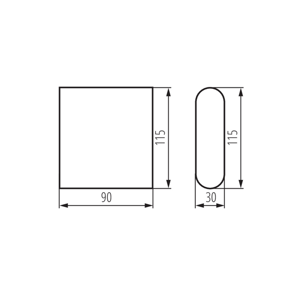 Уличный светильник KANLUX GARTO LED EL 8W-GR (29270), 100024711